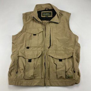 Eddie Bauer Hiking Safari Utility Field Vest Sz XL